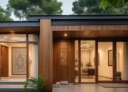 10 Desain Rumah Kayu Modern Bergaya Islami, Jadi Inspirasi Hunian Tren 2025