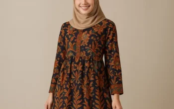 10 Model Gamis Batik Terkini untuk Tampil Modis, Intip Kombinasi Warna Kece di 2025