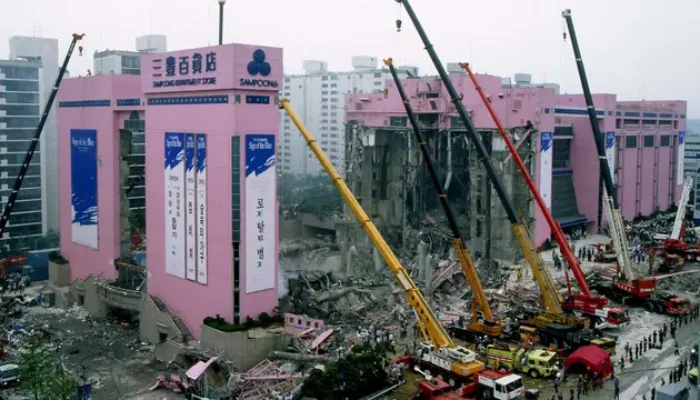 29 Juni 1995: Tragedi Runtuhnya Sampoong Department Store, Tewaskan 502 Orang di Korea Selatan