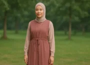 7 Gamis Rompi Panjang 2025, Perpaduan Chic dan Syar’i yang Menawan