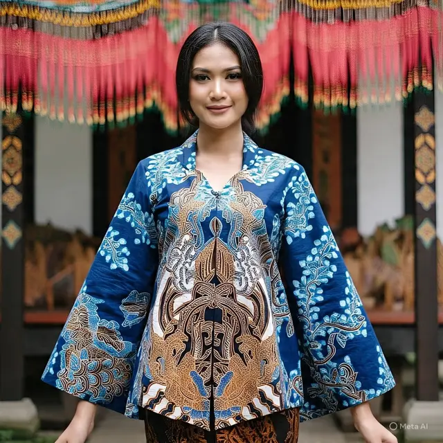 8 Ide Model Batik Cape untuk Wanita, Gaya Unik untuk Tampil Menawan di Berbagai Kesempatan
