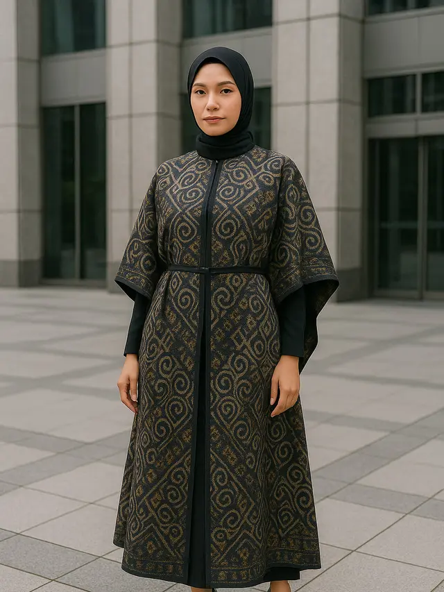 8 Model Baju Batik Kantor untuk Wanita Berhijab, Tampil Modis di Tahun 2025