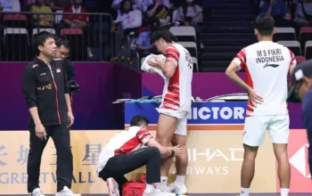 Alami Cedera Lutut, Pebulu Tangkis Ganda Putra Daniel Marthin Dipastikan Absen Tiga Bulan
