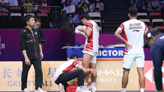 Alami Cedera Lutut, Pebulu Tangkis Ganda Putra Daniel Marthin Dipastikan Absen Tiga Bulan