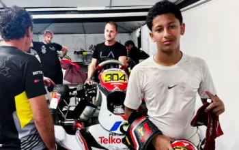 Gokil! Qarrar Firhand Ukir Podium Perdana di Kelas Senior Gokart Italia