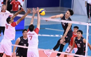Kurang Fokus, Timnas Voli Indonesia Takluk dari Bahrain di AVC Nations Cup 2025