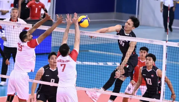 Kurang Fokus, Timnas Voli Indonesia Takluk dari Bahrain di AVC Nations Cup 2025