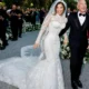 Mengintip Gaun Berenda dan Cincin Berlian Mewah Lauren Sanchez di Hari Pernikahan dengan Jeff Bezos