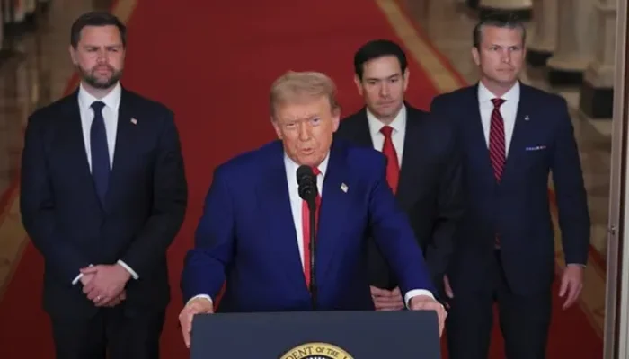 Trump Umumkan Gencatan Senjata Iran-Israel Setelah Serangan Rudal