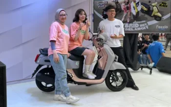 Yamaha Fazzio Hybrid Hadirkan Dua Warna Baru: Grayceful Pink dan Yolo Black