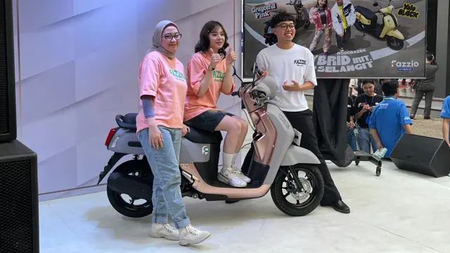 Yamaha Fazzio Hybrid Hadirkan Dua Warna Baru: Grayceful Pink dan Yolo Black