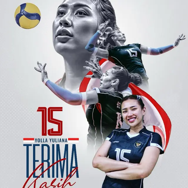 Yolla Yuliana Umumkan Pensiun dari Timnas Voli Putri Indonesia