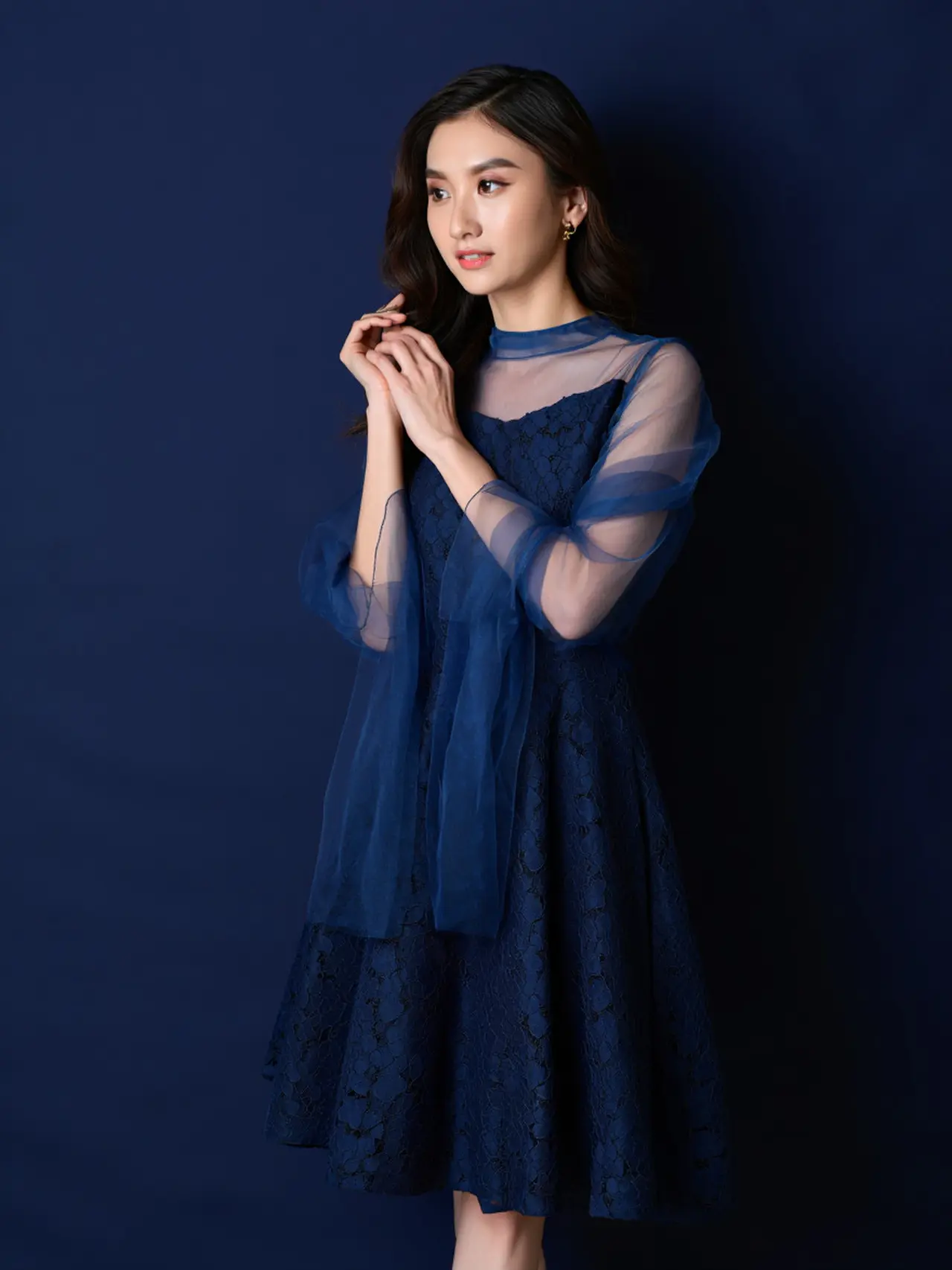 Dress Brokat A-Line (Reve)
