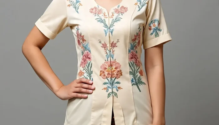 10 Inspirasi Gaun Pesta dengan Rok Batik Terkini, Perpaduan Anggun dan Modern di 2025