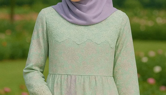 7 Model Gamis Syari Warna Pastel, Tampil Anggun untuk Kondangan Garden Party 2025