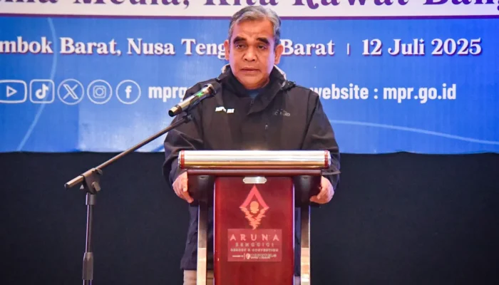 Ahmad Muzani Apresiasi Kolaborasi MPR dan Wartawan dalam Media Gathering 2025 di Lombok