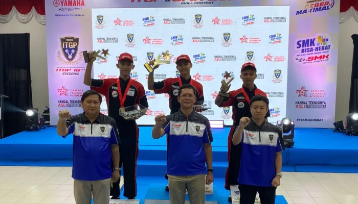 Anak Medan Sabet Gelar Juara Teknisi Yamaha 2025, Siap Berlaga di Kejuaraan Dunia