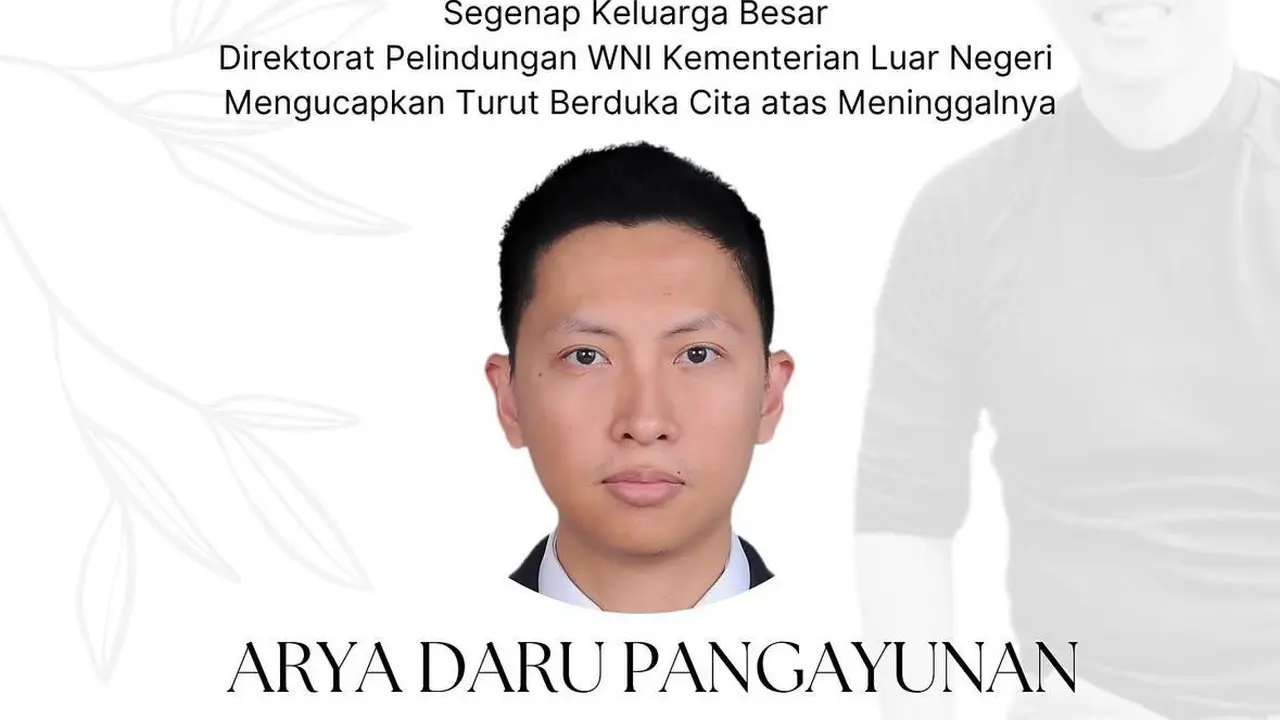 CCTV Ungkap Detik-Detik Terakhir Arya Daru Pangayunan Sebelum Ditemukan Tewas