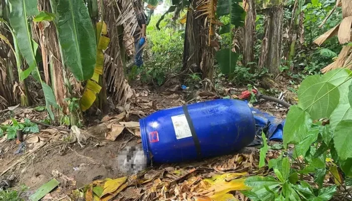 Mayat Perempuan dalam Tong Biru Ditemukan Mengapung di Sungai Cisadane, Diduga Korban Pembunuhan
