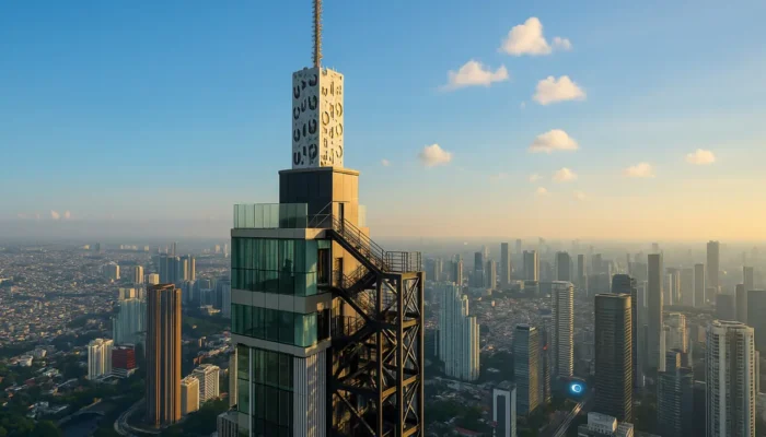 Menikmati Panorama Jakarta dari Puncak Gedung Tertinggi di Belahan Bumi Selatan