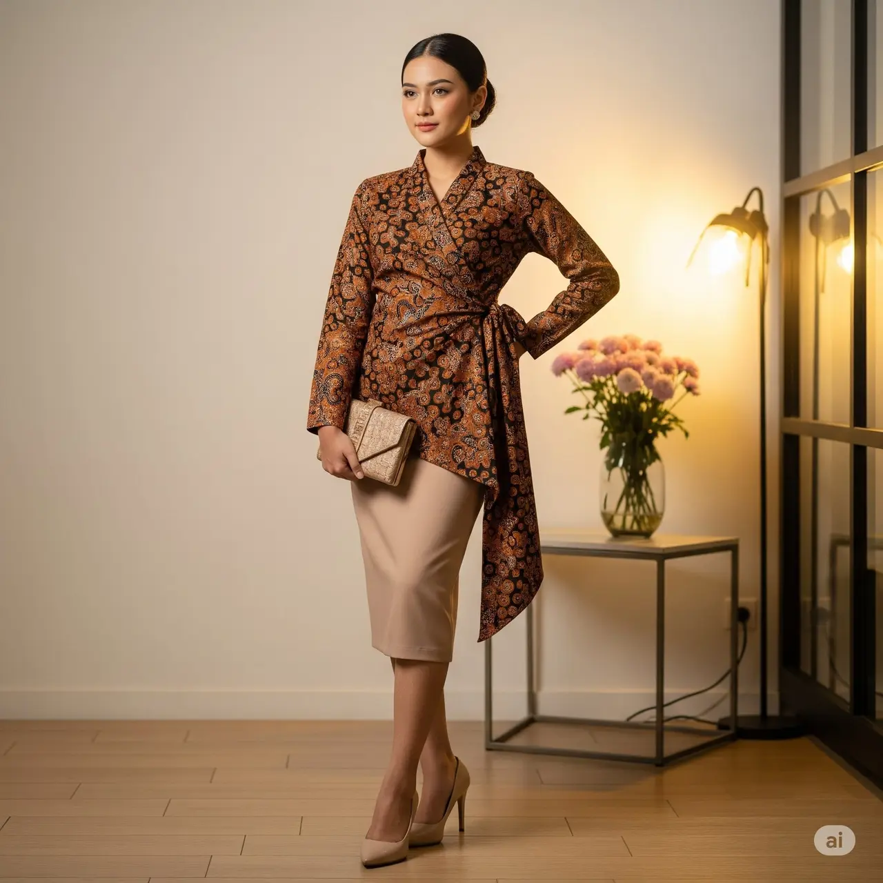 Model Lengan Baju Batik yang Pas untuk Wanita Gemuk, Ini 5 Tipsnya!
