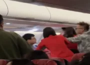Perkelahian Antarpenumpang Pecah di Penerbangan AirAsia X Akibat Obrolan Terlalu Bising