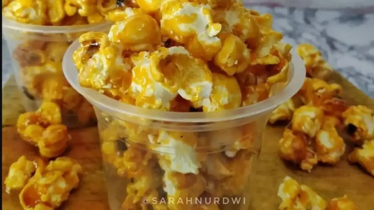 Resep Salted Caramel Popcorn ala Bioskop, Renyah untuk Teman Nonton di Rumah