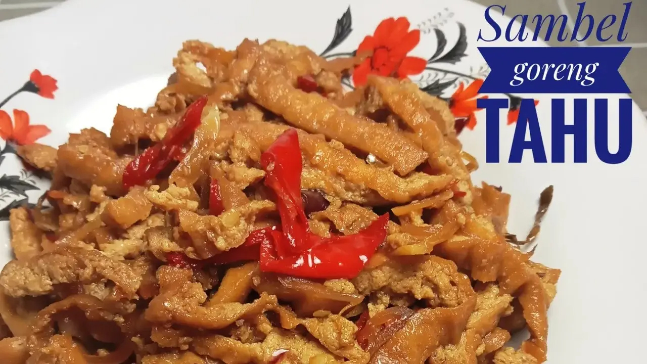 Resep Sambal Goreng Tahu, Pelengkap Lezat untuk Rawon hingga Menu Sehari-hari