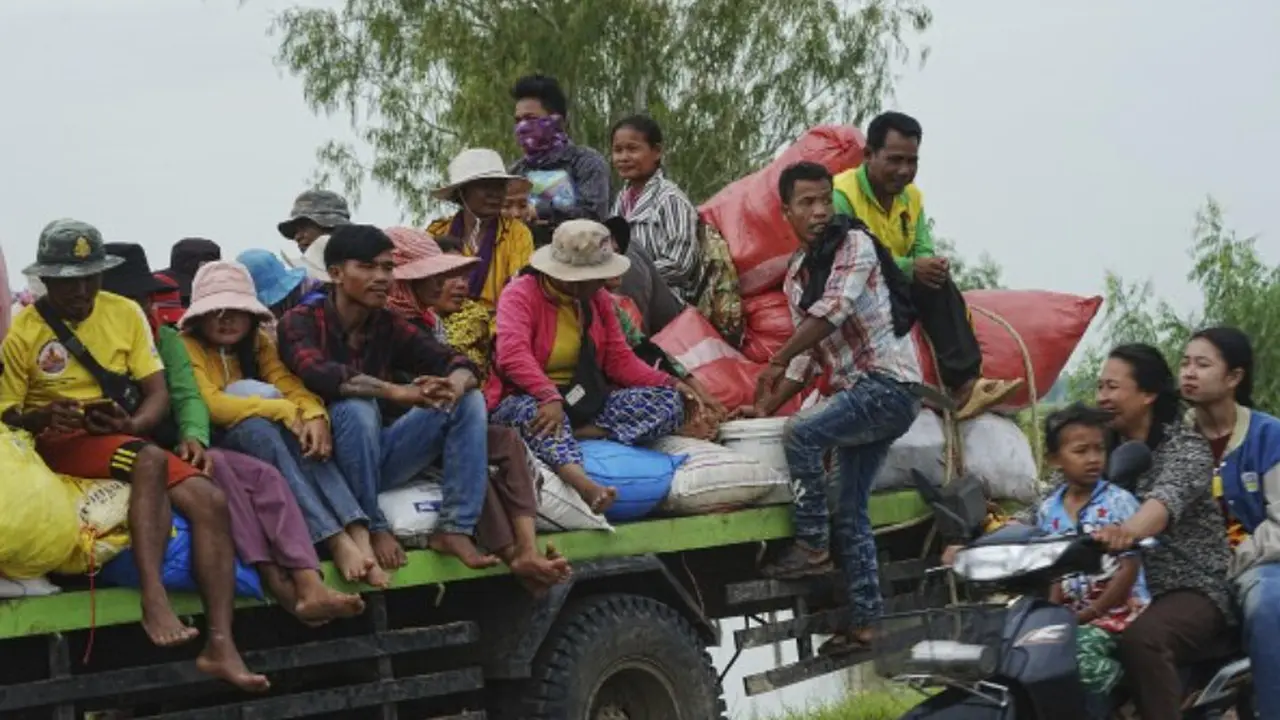Setelah Gencatan Senjata, Warga Samraong di Perbatasan Kamboja Masih Belum Berani Pulang