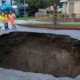 Sinkhole di Tanjong Katong Singapura Telan Satu Mobil, Jalan Raya Ditutup Total