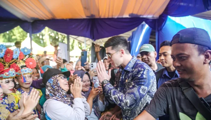 Verrell Bramasta Gelontorkan Rp100 Juta untuk Dukung UMKM dan Seniman di Dapil Jabar VII