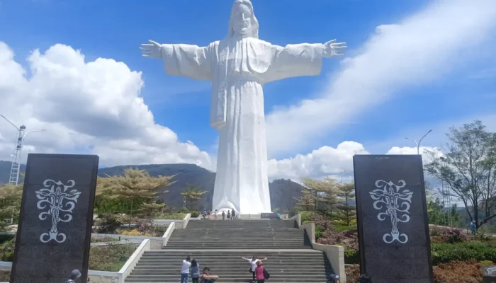 Wisata Pulau Samosir Miliki Patung Yesus Tertinggi di Dunia, Tak Hanya Andalkan Danau Toba