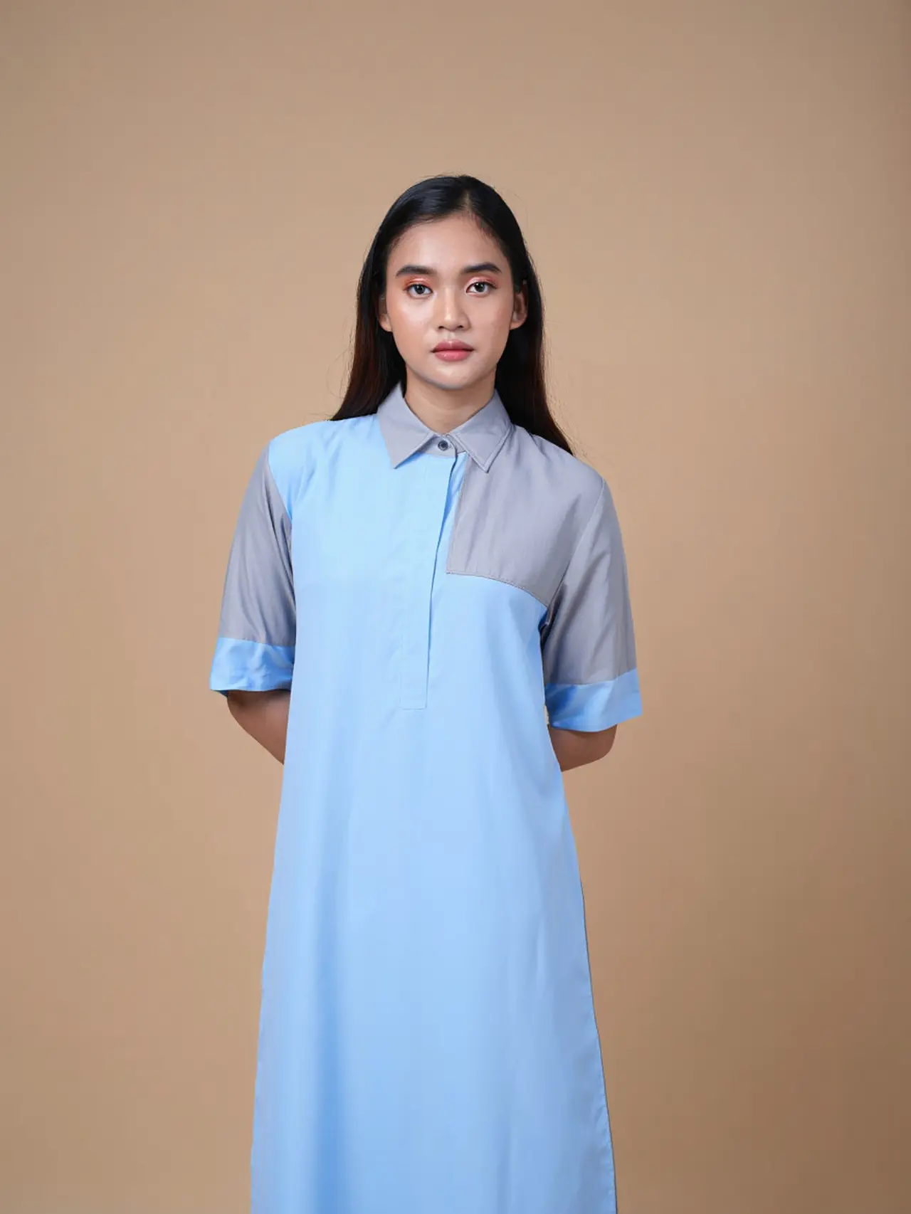 7 Inspirasi Model Dress Gereja Warna Pastel yang Anggun (Reve)