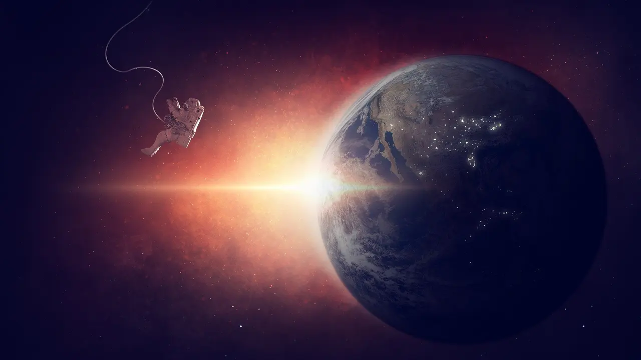 Ilustrasi Luar Angkasa, Alam Semesta, Astronot, Angkasawan. Kredit: Comfreak from Pixabay