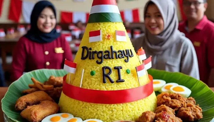 Kreasi Tumpeng 17 Agustus untuk Lomba 17an Antar-RT, Sarat Makna dan Inspirasi