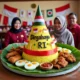 Kreasi Tumpeng 17 Agustus untuk Lomba 17an Antar-RT, Sarat Makna dan Inspirasi