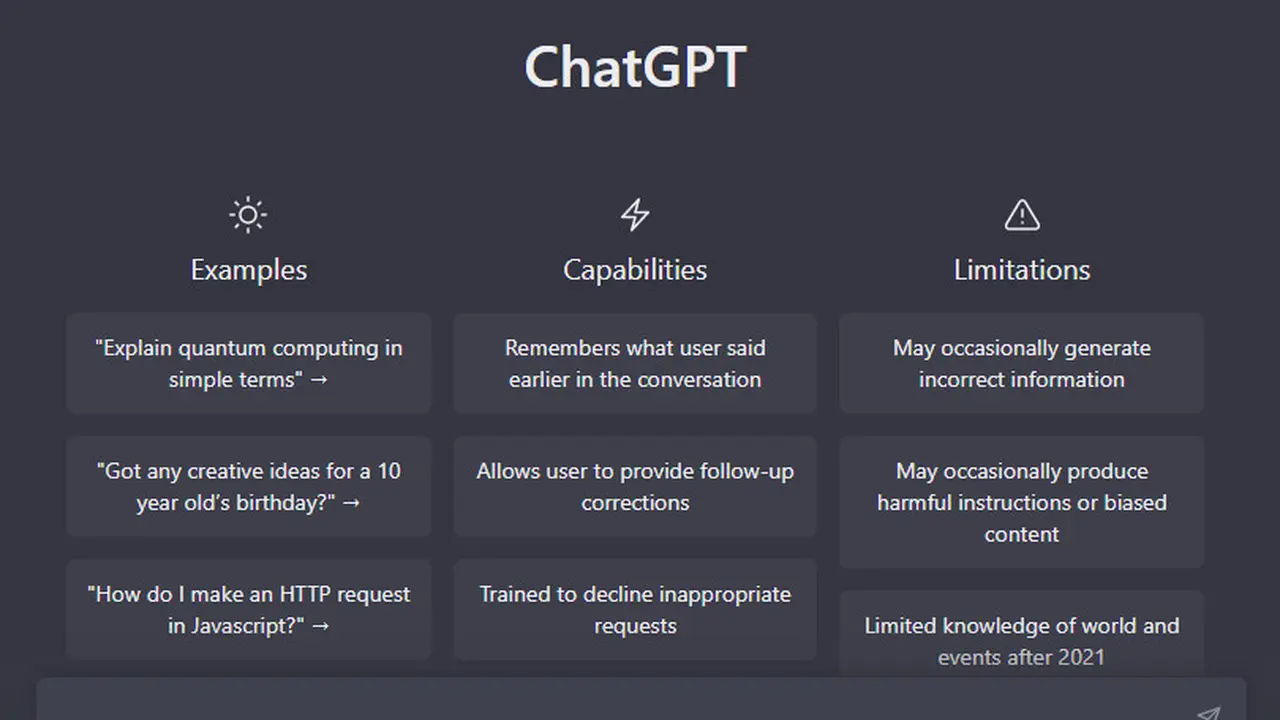 ChatGPT. Dok: OpenAI