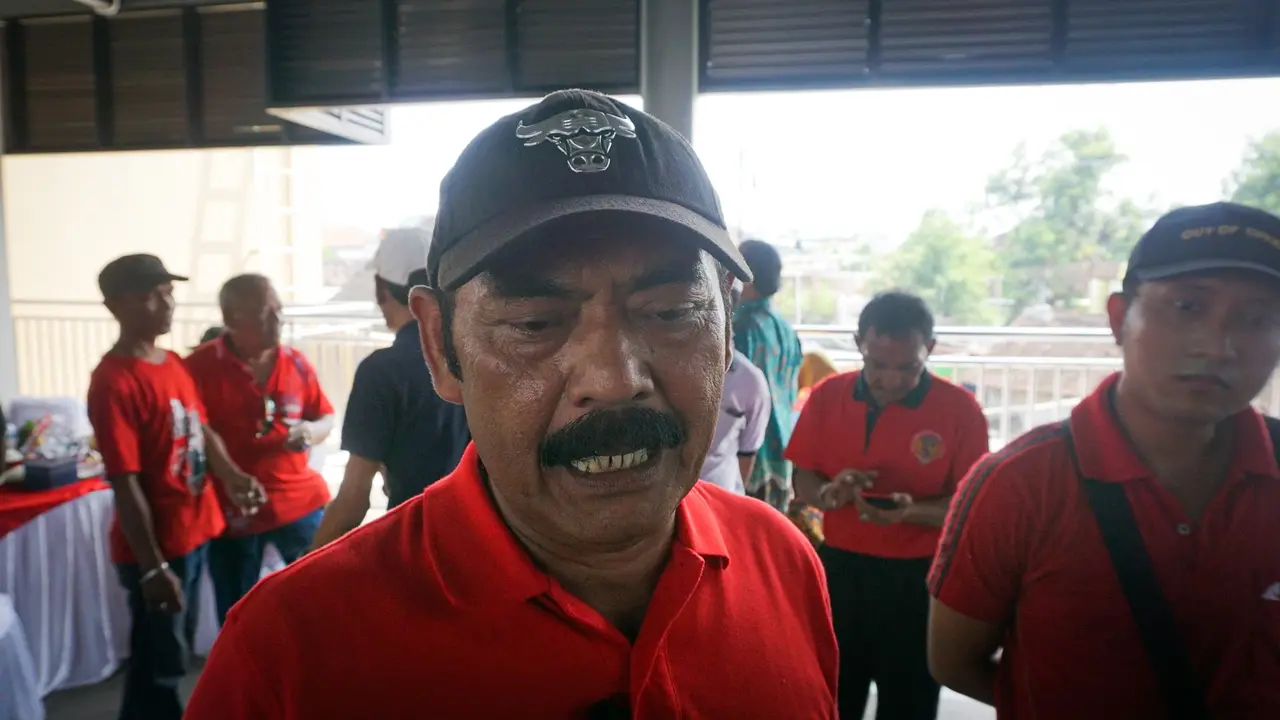 Wali Kota Solo, FX Hadi Rudyatmo usai meresmikan Pasar Sidodai, Solo, Jumat (7/2).