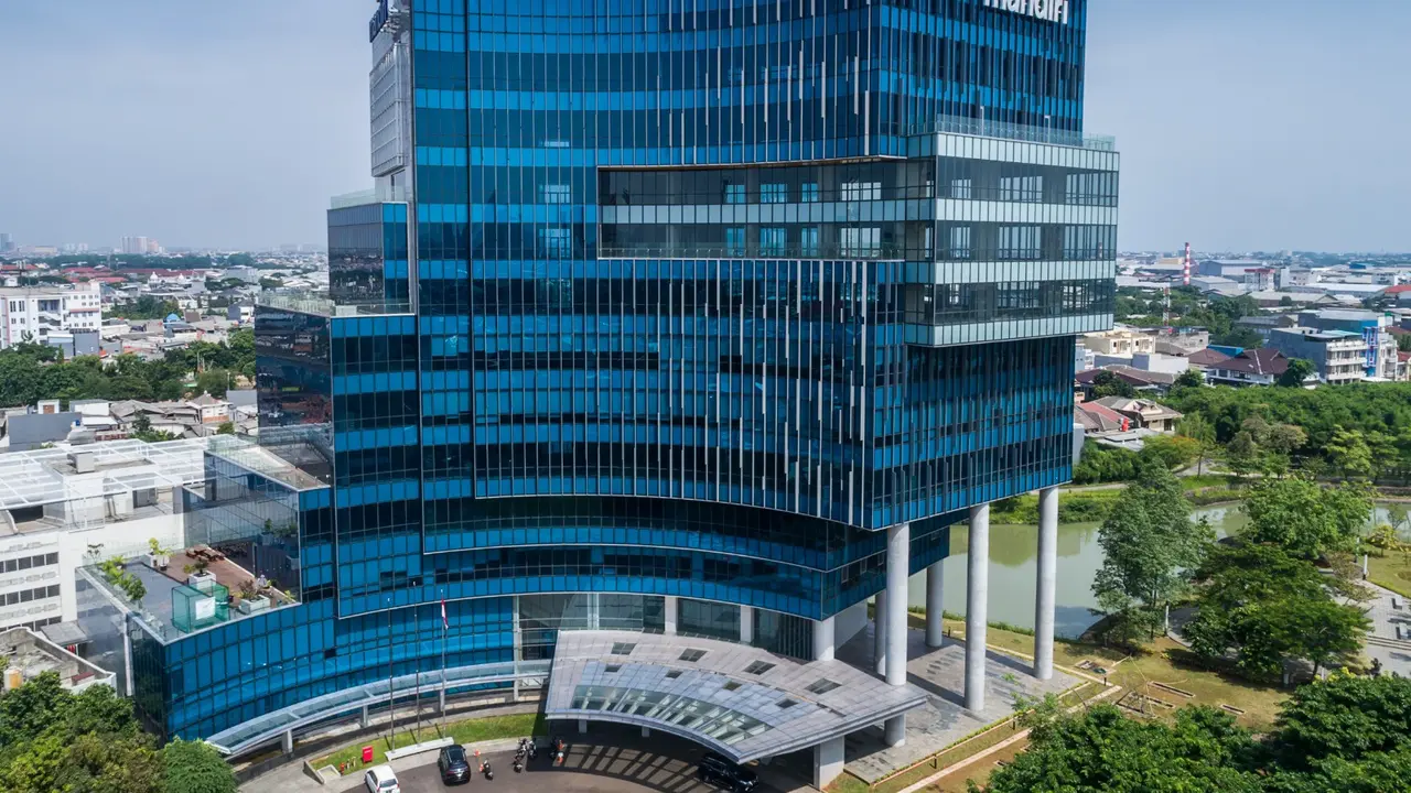 Gedung Bank Mandiri.