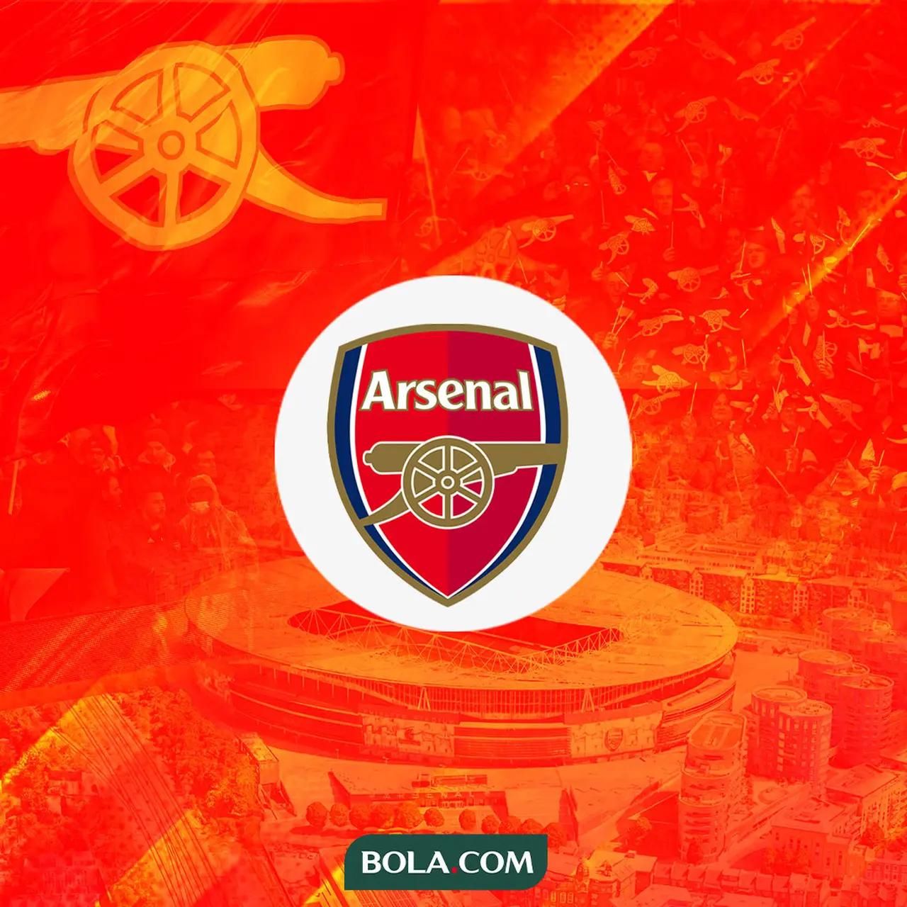Arsenal - Ilustrasi Logo Arsenal