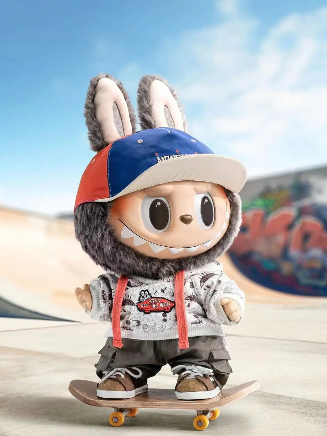 Labubu edisi terbatas kolaborasi Pop Mart x Vans.