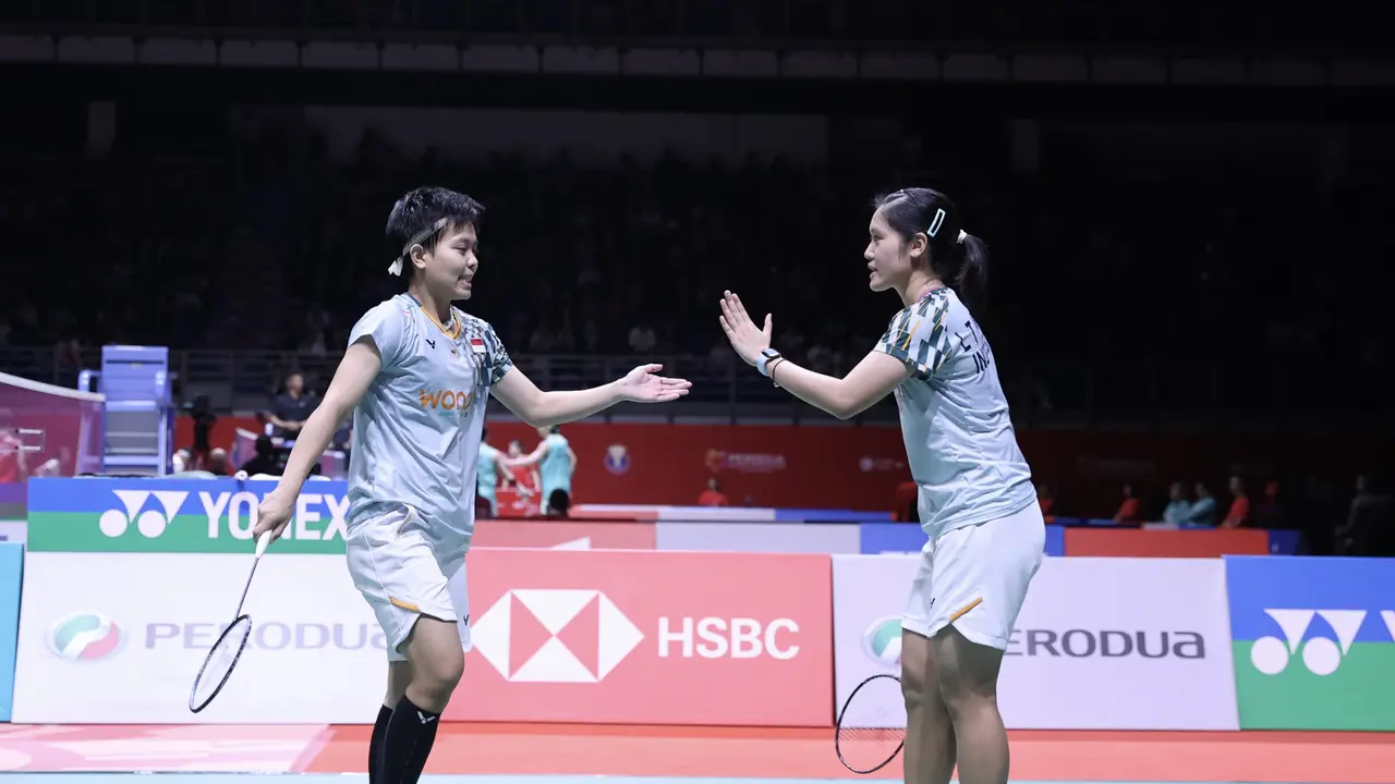 Ganda putri Indonesia Lanny Tria Mayasari/Siti Fadia Silva Ramadhanti.