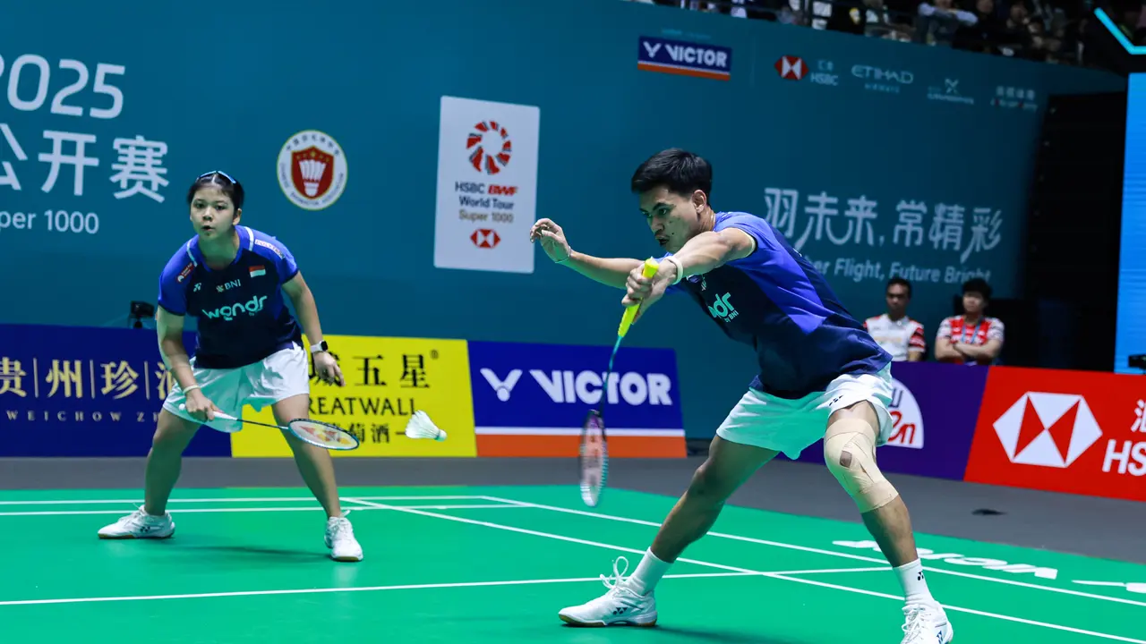 Ganda campuran Indonesia Jafar Hidayatullah/Felisha Alberta Nathaniel Pasaribu. (foto: PBSI)