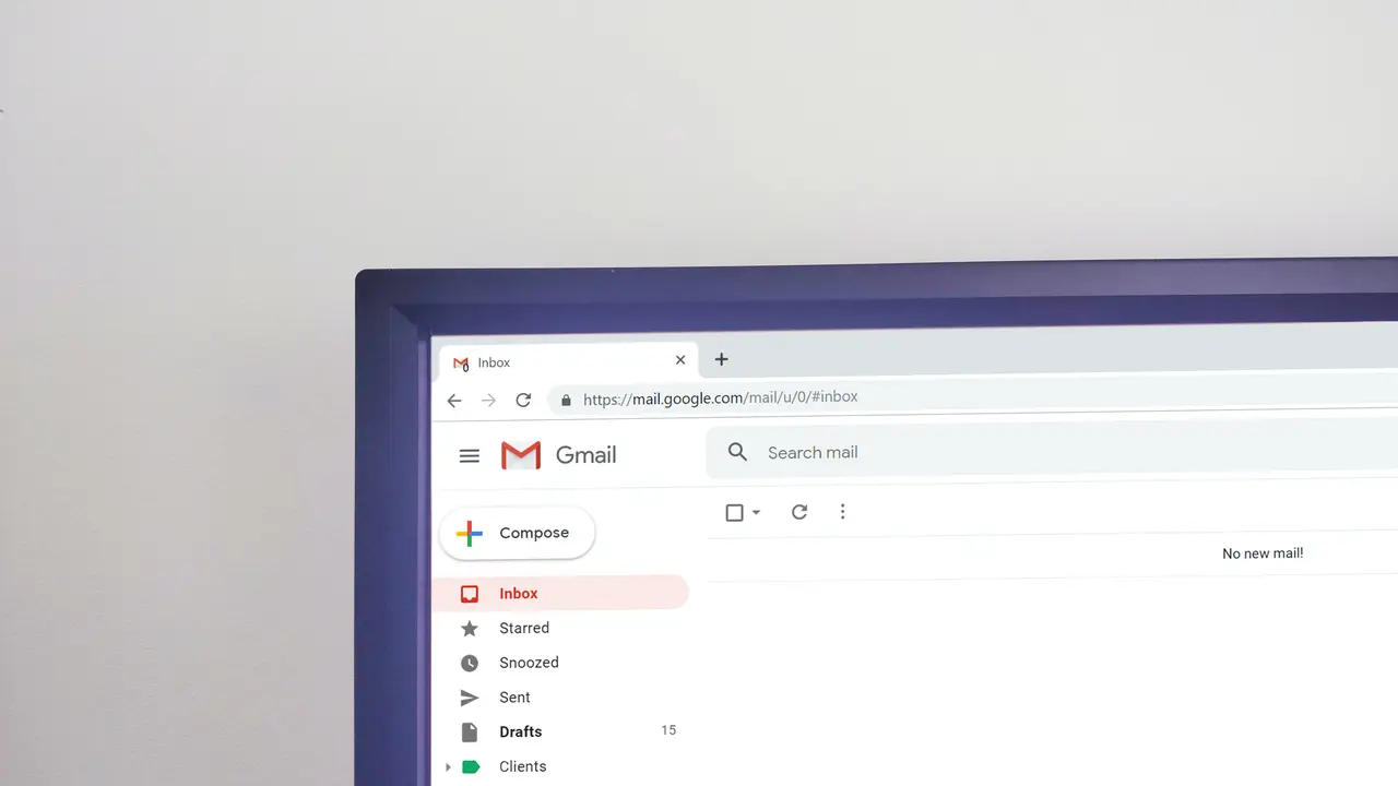 Google Chrome Tab on Gmail (Photo by Krsto Jevtic on Unsplash)