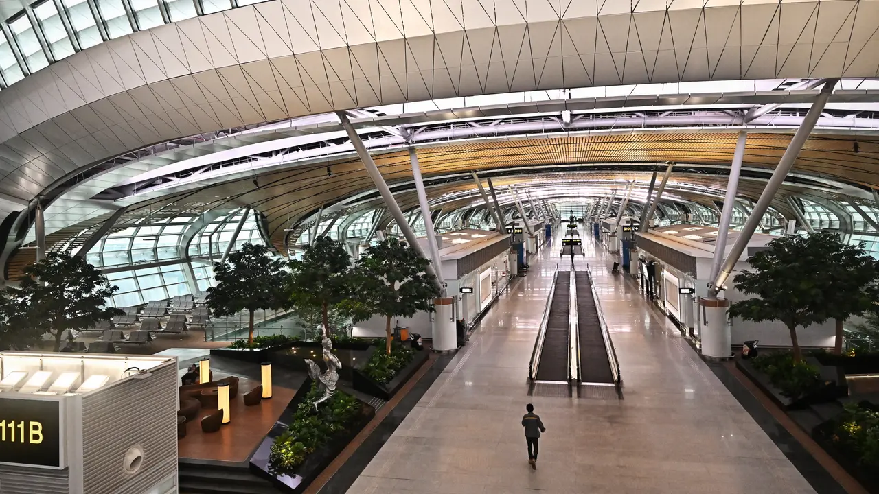Bandara Suvarnabhumi Bangkok, Thailand.