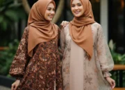 5 Model Long Dress Batik Slit Samping Syar’i: Anggun, Modis, dan Tetap Menutup Aurat