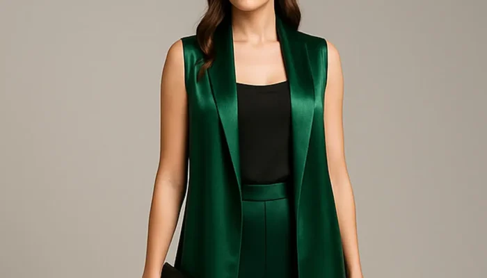 7 Inspirasi Mix and Match Outer Panjang Tanpa Lengan untuk Tampil Stylish di Berbagai Kesempatan