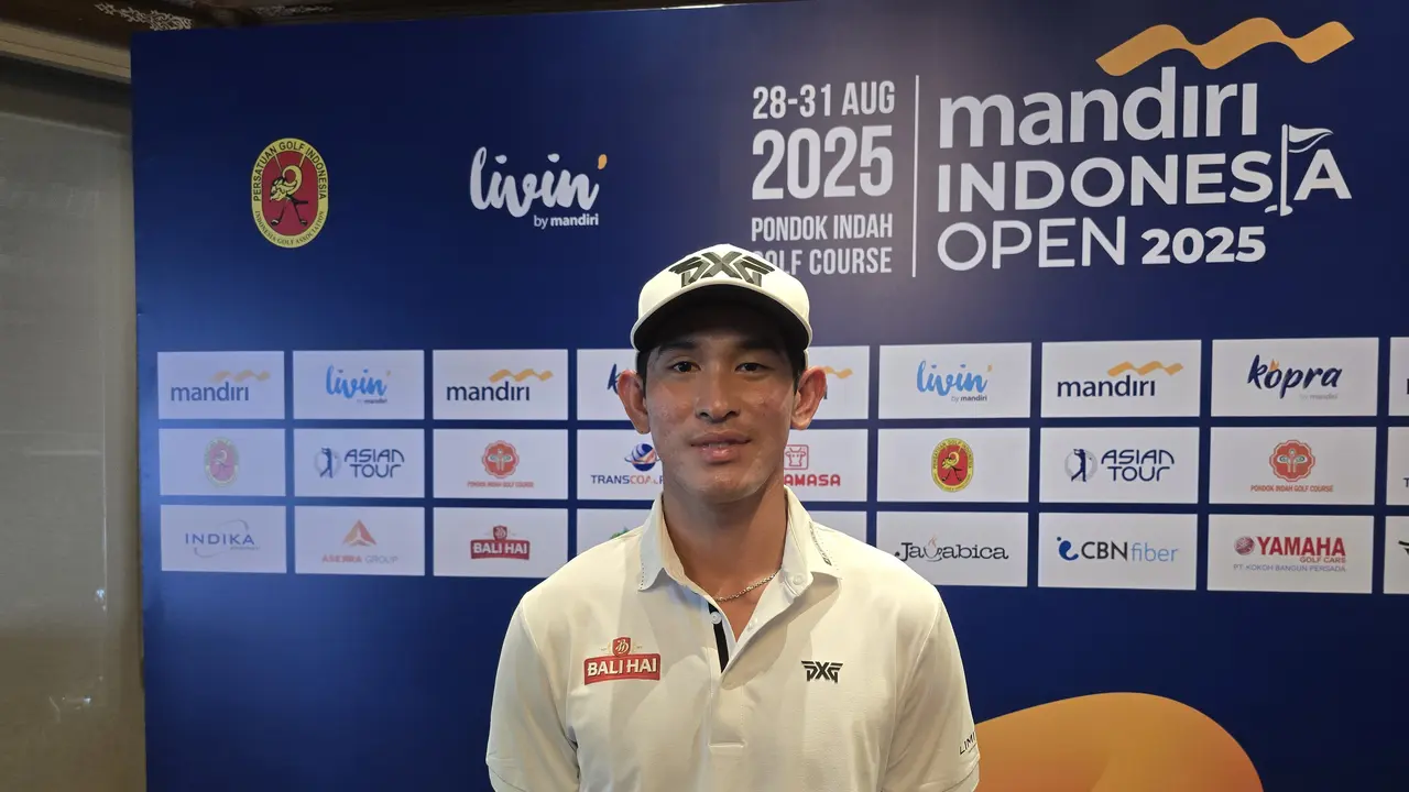 Gabriel Hansel Siap Hadapi Pegolf Dunia di Mandiri Indonesia Open 2025