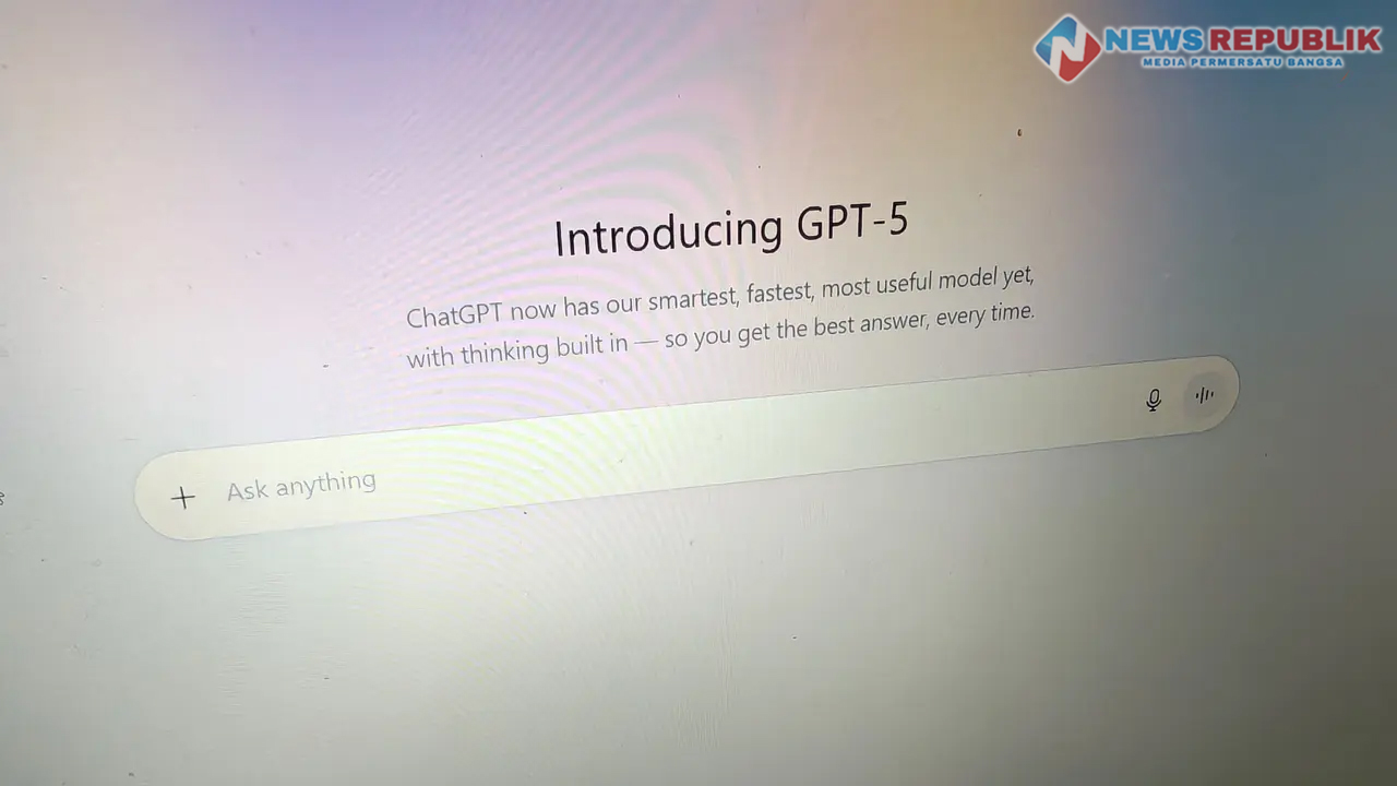 GPT-5 Resmi Meluncur di ChatGPT, Pengguna Bisa Sesuaikan Kepribadian AI dengan Mood