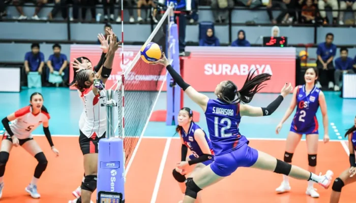 Kejuaraan Dunia Voli Putri U-21 2025: Indonesia Takluk 0-3 dari Thailand